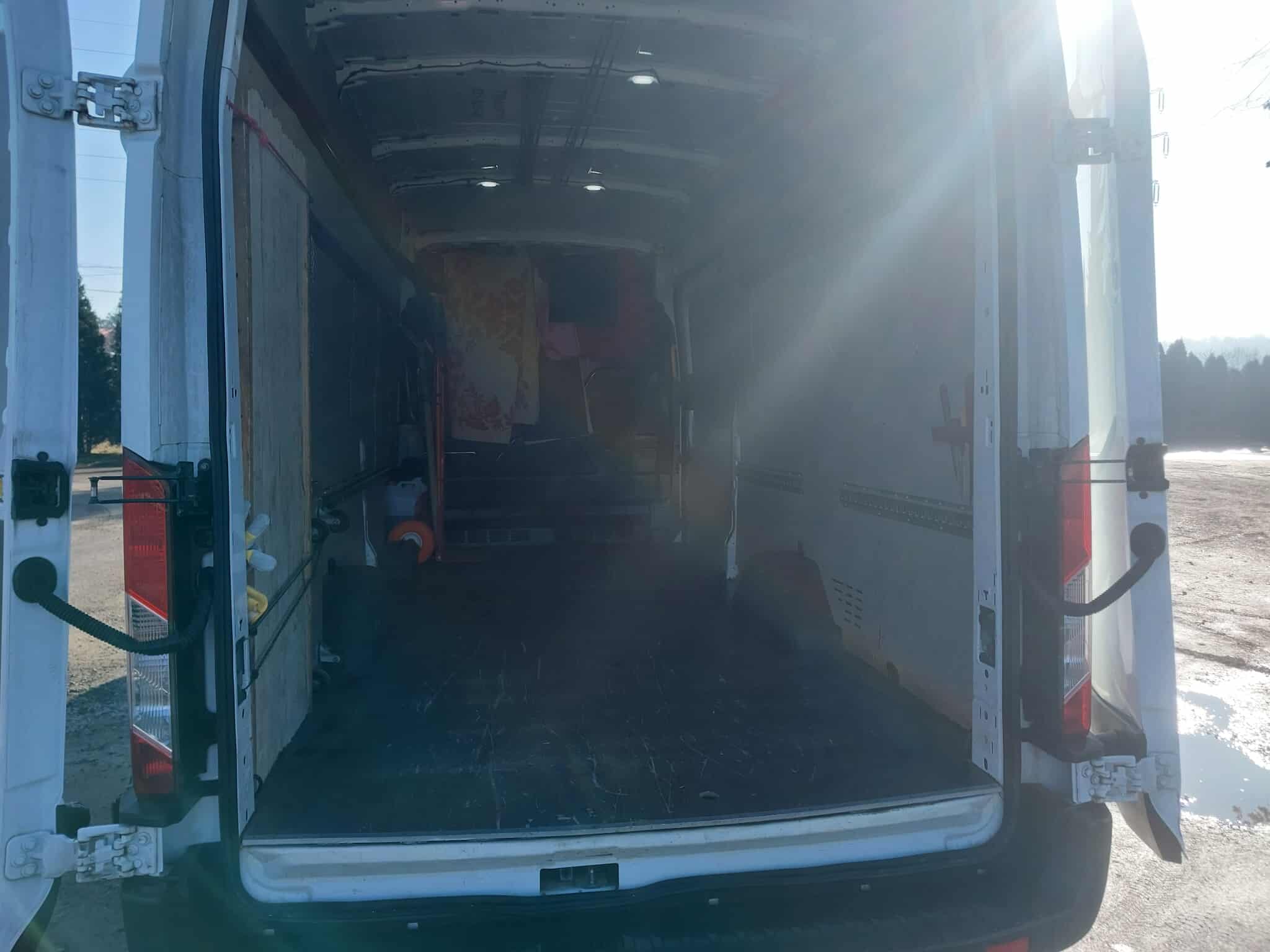 Wnętrze - tylna część